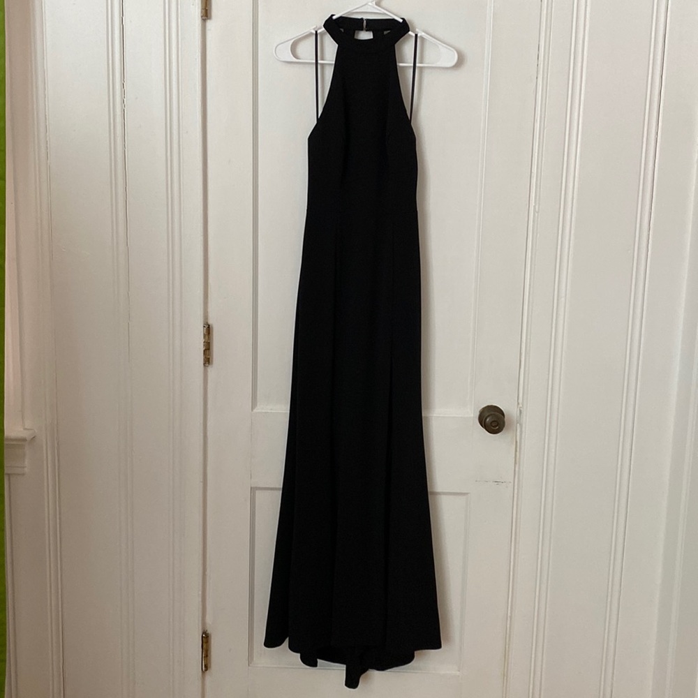 BHLDN/ high neck party gown